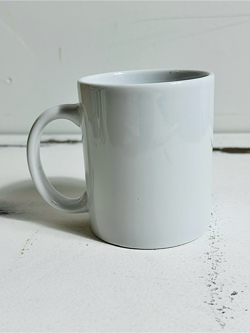 80’s Vintage Whimsical Kitsch White Smiley Ceramic Mug with Nose Accent - Picture 2 of 8